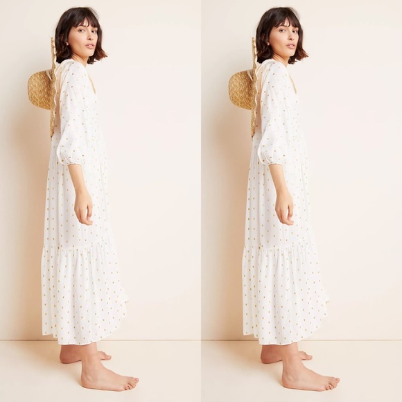 Anthropologie Augustine Tiered Maxi Dress - Picture 4 of 8